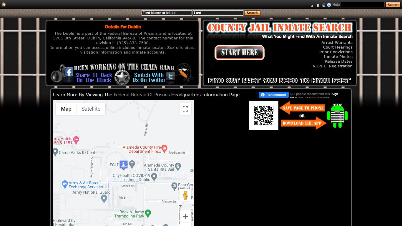 Dublin - County Jail Inmate Search